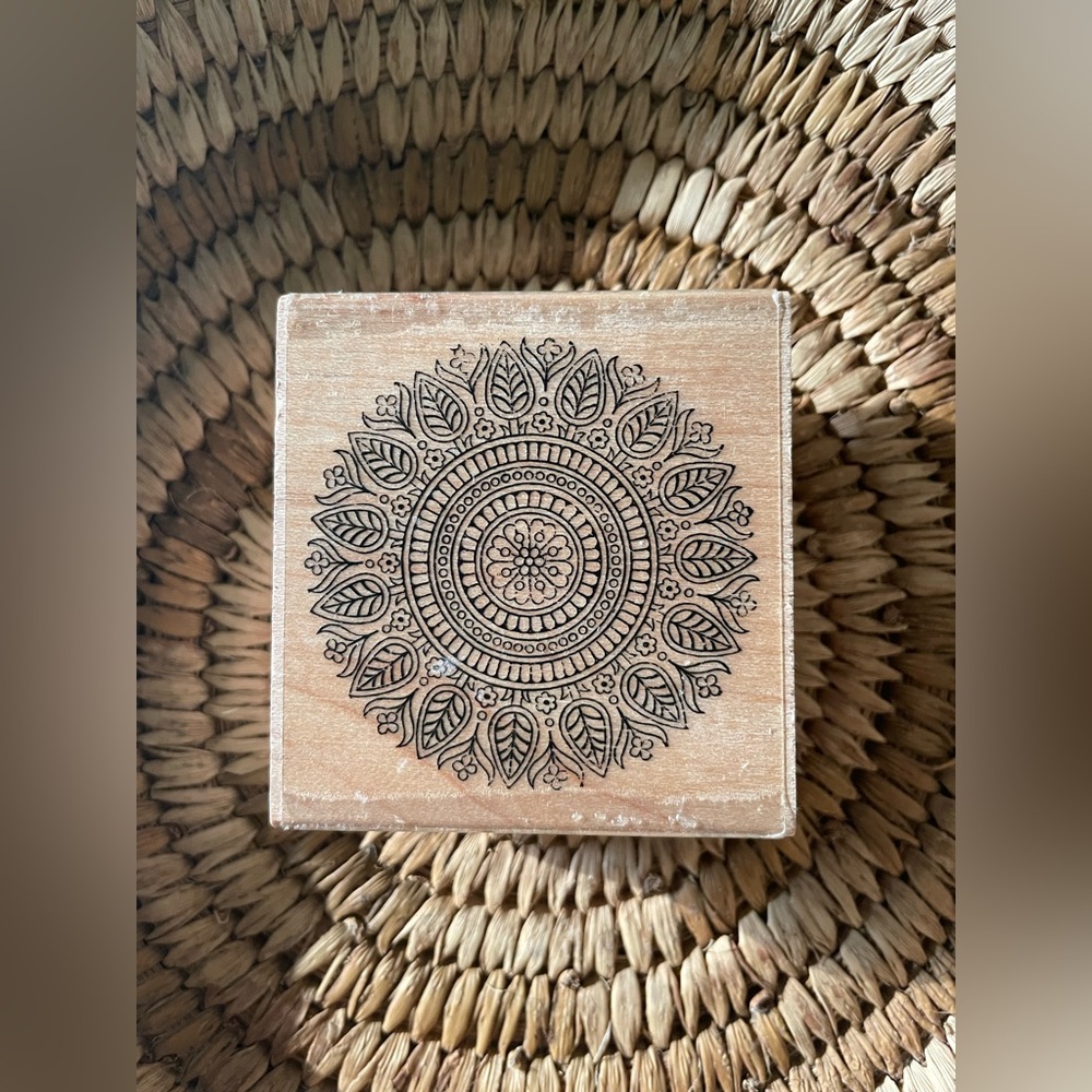 Wooden Mandala Stamp